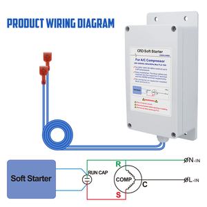 220V Factory Direct RV Climatiseur Démarreur progressif Protection rapide du <span class=keywords><strong>compresseur</strong></span> avec dispositifs de protection contre les surtensions Plug and Play - Product Image 2