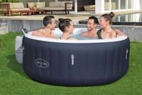 Pour Bestway 6001C 2025 nouveauté économie d'énergie 1.80m x 66cm bleu foncé PVC bain à remous gonflable SPA pour 4-6 personnes Miami Wave Ice