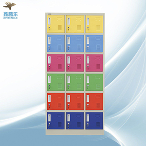 18-Cửa Thép Lưu Trữ Tủ Phòng Tập Thể Dục Và Thư Viện Thương Mại Phẳng Gói Với Ổ Khóa Giá Rẻ Kim Loại Văn Phòng <span class=keywords><strong>Locker</strong></span> Cho Phòng Ngủ Sử Dụng - Product Image 4