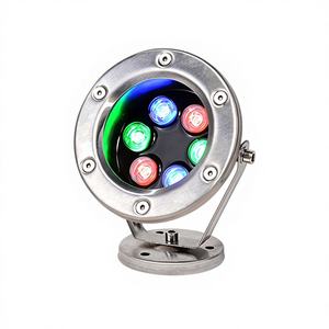 Luz LED Sumergible para Piscina de Acero Inoxidable con Relleno de Resina, Control Remoto y por Interruptor Tuya Smart, IP68, CRI95, 50000h de Duración - Product Image 1