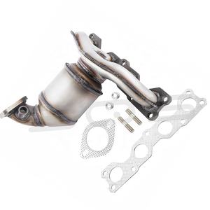 SQS OEM/ODM Konverter Katalitik Tiga Arah Berkualitas Tinggi untuk Knalpot KI-A K5 Hyun-dai IX35 Sonata <span class=keywords><strong>2</strong></span>.0/<span class=keywords><strong>2</strong></span>.4 Tahun 2009-2016 - Product Image 2