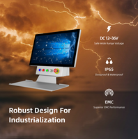 IP65 étanche économique support mural capacitif industriel écran tactile LCD moniteur Support bras système panneau d'affichage industriel