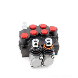 วาล์วไฮดรอลิกแบบแมนนวล P40-U78-U34-OT-YW 40 ลิตร/นาที วาล์วควบคุมทิศทาง 6 ทาง เกลียวใน วัสดุเหล็กหล่อ - Product Image 2