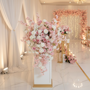 زهور اصطناعية بلاستيكية مصنوعة يدويًا بالجملة - ورود مختلطة واقعية بأسلوب طبيعي وصديقة للبيئة - Product Image 5