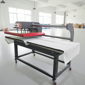 Nueva Plancha de Calor para Sublimación de Aluminio de Gran Tamaño J 100*80, Máquina de Prensa de Calor para Prendas con Doble Estación, 3500W, Semiautomática 100*60 - Product Image 2