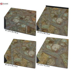 4 FT * 4 FT City ruins Street Ruins Double-sided heat transfer Game <span class=keywords><strong>warhammer</strong></span> <span class=keywords><strong>battle</strong></span> pad - Product Image 1