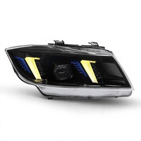 Projecteurs LED pour phares 6000K 12V 60W pour E90 Série 3 320i/330i avec DRL et clignotants
