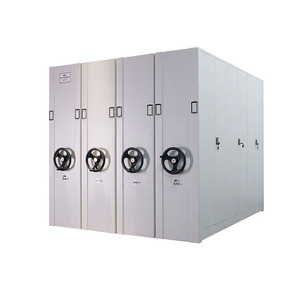 カスタマイズされた金属アーカイブオフィスファイリングキャビネットモバイルシェルフ - Product Image 1