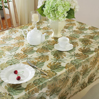 Couverture de table en PVC transparent de conception imprimée au laser doux de haute qualité pour la protection de la table