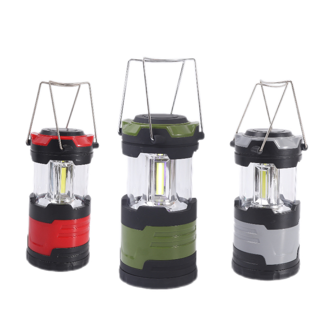 2025 LED Camping Lantern Portable Flashlight Foldable Shockproof Hiking Lamp Waterproof Camping Light