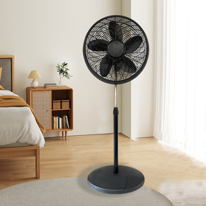 Ventilateur sur pied personnalisable à 5 pales, réglage <span class=keywords><strong>de</strong></span> la vitesse du vent sur trois niveaux, rotation à 70 degrés - Product Image 1