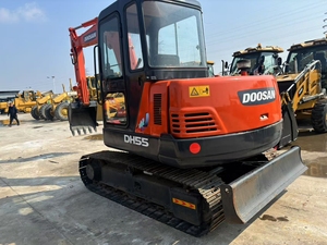 Excavatrice Doosan DH55 coréenne d'occasion de haute qualité, mini-excavatrice compacte de 5,5 tonnes, petite excavatrice sur chenilles - Product Image 2