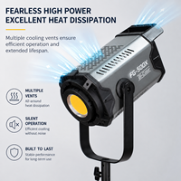 FG 500X Lumière de studio professionnelle COB 500W haute puissance bicolore 2700~6500K IRC 97 modes de contrôle multiples pour photographie