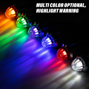 2 Thông số kỹ thuật 12V Dot xe tải bán Trailer Side LED Marker tín hiệu ánh sáng cao không thấm nước IP67 phổ biến <span class=keywords><strong>Mini</strong></span> Dưa Hấu ánh sáng - Product Image 2