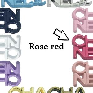 Ciondoli DIY charm design design con retro piatto di lusso per custodie per telefono spazzatura accessori decorativi Logo del marchio moda in metallo ciondoli 0472 - Product Image 5