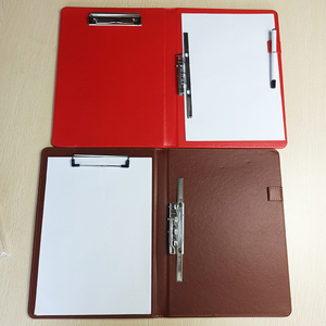 Dossier de gestionnaire d'entreprise A4 dossier de contrat dossier de contrat estampage à chaud Logo dossier en cuir PU - Product Image 2