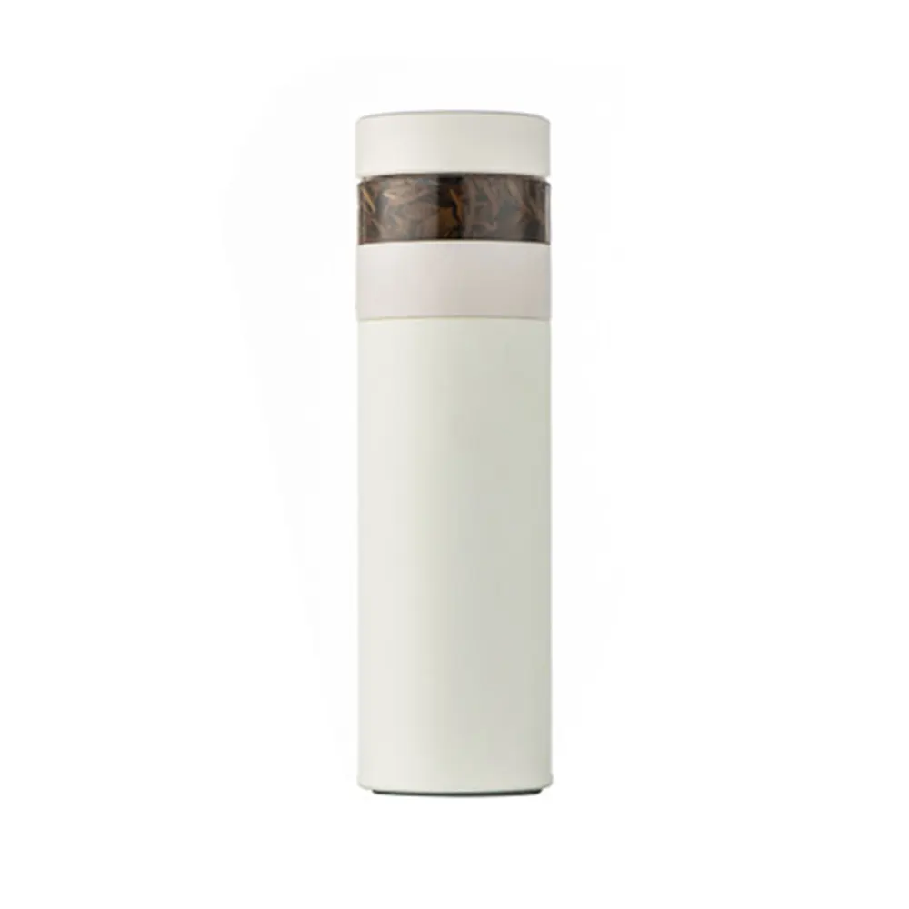 400ml display della temperatura isolamento doppio strato boccetta di tè filtro in acciaio inox thermos thermos di vuoto tazza