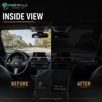 Film de Vitres de Voiture Nano Céramique Noir Ultime 15% VLT IR 85 UV 99 Anti-Chaleur Confidentialité Pare-Brise Vente en Gros Direct Usine