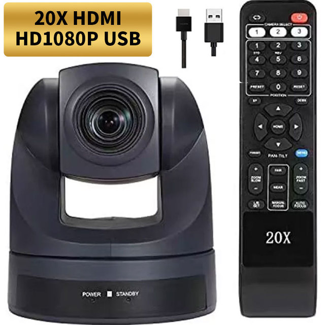 USD212 F20H 20X Optical Zoom  Streaming Usb Cameras 1080p Ptz Video Conference Live Teaching Broadcast