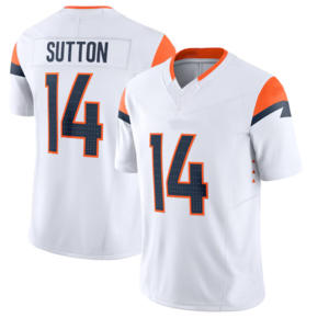 Großhandel Top-Qualität Denver 10 # Nix 2 # Sultan-II 15 # Bonitto 14 # Sutton High Collection Game Gesticktes American Football Trikot - Product Image 4