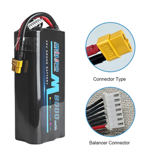 Molipo Bestseller Lithium-Akku INR21700 6S2P 8000mAh 8400mAh Molicel FPV Drohnen Li-Ionen-Akkupack für 10 13 15 Zoll UAV - Product Image 6