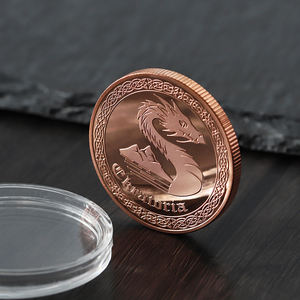 Muestra Gratuita: Monedas Personalizadas con Grabado, Relieve Exquisito, Monedas de Cobre Antiguo Brillante, Troqueles de Estampado <span class=keywords><strong>2D</strong></span> y 3D, Fichas y Monedas - Product Image 2