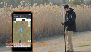 CHC I76 RTK เครื่องรับสัญญาณ GNSS ขนาดพกพา รุ่นนานาชาติ ระบบระบุตำแหน่งด้วยภาพ IP68 1408 ช่องสัญญาณ พร้อมตัวรับส่งสัญญาณในตัว - Product Image 6