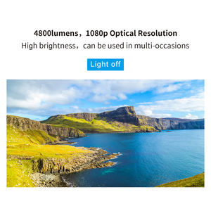 โรงงานขายส่งโปรเจคเตอร์ฟรีสไตล์ Hd โฮมเธียเตอร์โปรเจคเตอร์สมาร์ทมินิโปรเจคเตอร์ - Product Image 4