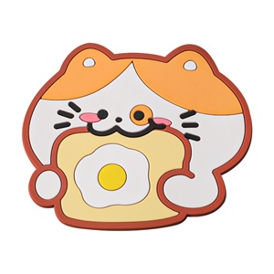 Tapis en silicone personnalisé, promotionnel, mignon, en forme de dessin animé, résistant à la chaleur, respectueux de l'environnement, multifonctionnel, pour le café - Product Image 2