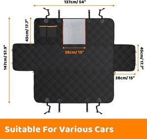 Kingtale pabrikan grosir ramah lingkungan penutup kursi mobil anjing tahan air bantal alas hewan peliharaan untuk anjing kecil aksesori kursi mobil - Product Image 5