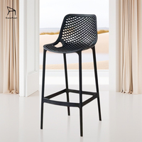 Tabouret de bar simple de haute qualité, antidérapant, stable et durable, idéal pour les foyers, les cafés et les bars