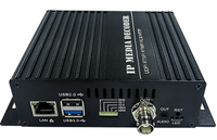 Portable Petite boîte Streaming Une Façon HEVC Décodage H.265 H.264 SRT SDI HD /AV en option IPTV Décodeur COL-D8201S