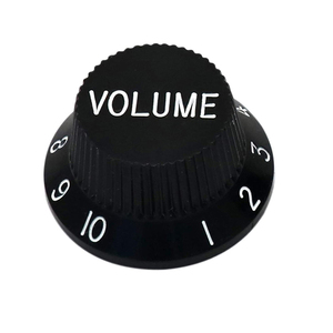 Kenop Kontrol Kecepatan <span class=keywords><strong>Volume</strong></span> Plastik Hitam untuk Gitar Elektrik ST Pengganti Kenop Gitar Elektrik Multi Warna - Product Image 1