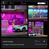 Garage de présentation de voitures miniatures style punk 1:64 pour importateurs, distributeurs et commandes de reapprovisionnement en gros
