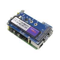 Carte d'extension NVME PCIE double canal Raspberry Pi 5, adaptateur PCIE vers M.2 2280 SSD pour disque dur