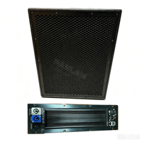 Subwoofer Aktif Pro 1200W 18 Inch Jerman DSP FIR Phase Profesional Audio Bertenaga untuk Konser, Acara, dan Panggung