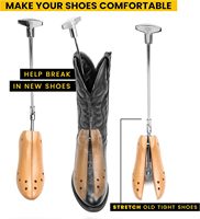Embauchoirs professionnels pour bottes de cowboy pour hommes et femmes, modèle Bloodhound, pour étirer les bottes de cowboy