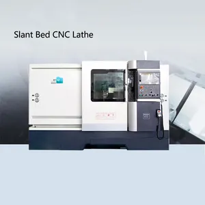 Cama iinear inclinada de saída de fábrica, torno cnc com excelente qualidade, DT-40HY