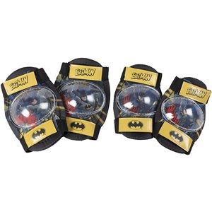 Kit di protezione per bici, ginocchiere e gomitiere per bambino Batman Batman - Product Image 1