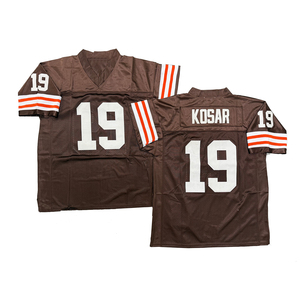 Camiseta de rugby cosida estilo vintage para hombre 19 Bernie Kosar 32 Jim <span class=keywords><strong>Brown</strong></span> 73 <span class=keywords><strong>Joe</strong></span> Thomas S-3XL - Product Image 4