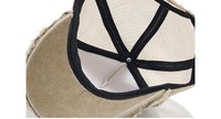 Casquette de sport rétro vintage 5 panneaux logo personnalisé coton lavé Casquette de baseball en détresse Goras Chapeau unisexe hiver automne