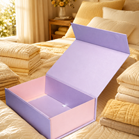 Boîte d'emballage textile pour la maison, personnalisée, extra-large, pliable, portable, écologique, imperméable, pour literie, couette, linge de lit, oreiller