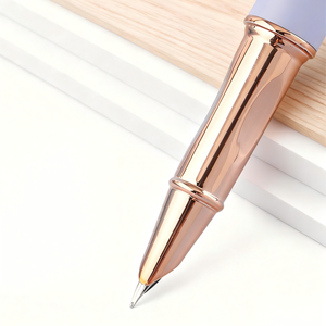 Penna Stilografica Personalizzata con Logo in Metallo, Colore Sfumato, <span class=keywords><strong>Punta</strong></span> Leggermente Obliqua 0.38mm, Ottima per la Scrittura, Speciale per Studenti - Product Image 4