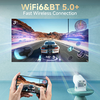 Proyector Inteligente LCD WIFI Bluetooth 720P de Fabricante Profesional, TV Inalámbrica, Mini Cine Portátil P30 PRO HY300 Android 11