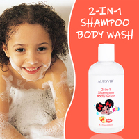 Meilleurs Produits Bio pour Cheveux et Coiffure pour Bébé, Ensemble Boucles Shampoing et Après-Shampoing pour Enfants Noirs, Marque Privée