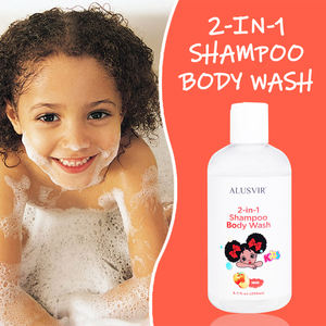 Çocuklar en iyi organik bebek saç bakımı ve şekillendirme ürünleri siyah çocuklar için kıvırcık Set şampuan ve saç kremi saç özel etiket - Product Image 2