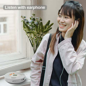 Reproductor de CD Portátil de Alta Calidad con Radio FM y Soporte USB, para Aprendizaje de Idiomas y Uso Doméstico, Reproductor de Audio de Disco Compacto - Product Image 5