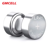 Pile bouton alcaline GMCELL 1,5 V LR41 pour jouets, thermomètre, montre, calculatrice, électronique grand public et appareils ménagers