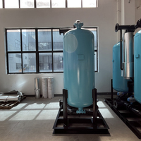 Système de séchage d'air à régénération de chaleur Demargo 80m³ bleu lac, déshydratant, pour compresseurs, économie d'énergie, 2800CFM