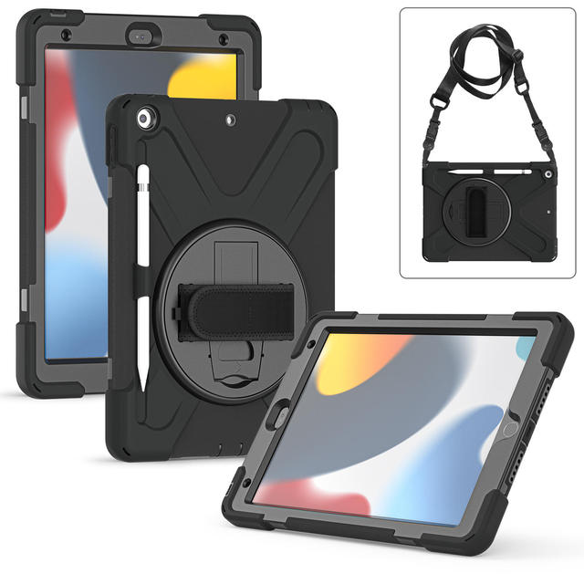 Custom Oem Odm Portable Clear Tpu Rugged Protective Tablet Case for Ipad 7/8/9Th 10.2"